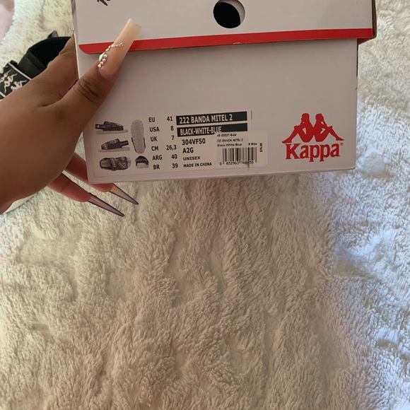Kappa slides size 8 unisex - Picture 2 of 2